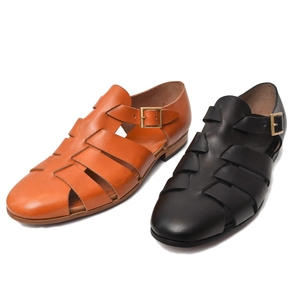 guji(グジ)×凛靴(りんか)<br>レザーグルカシューズ Gurkha 15071000103