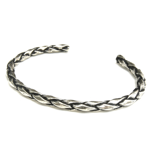 D'AMICO(ダミーコ)<br>スターリングシルバーイントレチャートバングル SAU0182 19481003027