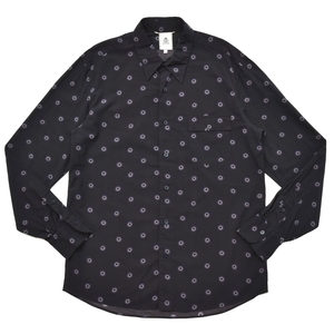 mando(マンドー)<br>ガーメントダイキュプラコットンドットレギュラーカラーシャツ 8395-003 11082401037