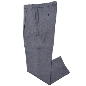 T-JACKET(ティージャケット)<br>コットンリネンストレッチジャガードデニム1プリーツテーパードクロップドパンツ 80571002 13091000065