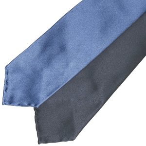 Stefano Cau(ステファノ カウ)<br>シルクサテンソリッドスフォデラートタイ SATIN 18221203027