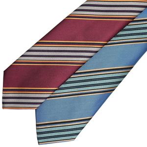 FRANCO BASSI(フランコ バッシ)<br>シルクレップストライプタイ U22E-M03 18221204082