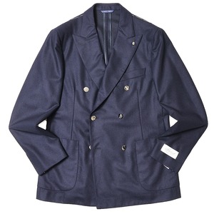 Belvest(ベルベスト)<br>SUPER100'sウールサキソニーソリッド6Bダブルジャケット JACKET IN THE BOX G10312/274 17022202020