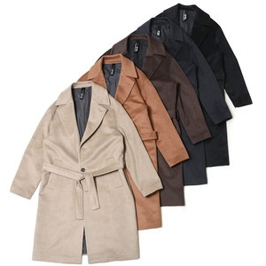 Hevo(イーヴォ)<br>OSTUNIオストゥーニ カシミアフランネルソリッドベルテッドアルスターコート OSTU843KX 14122005109