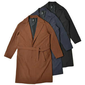 Hevo(イーヴォ)<br>OSTUNIオストゥーニ ストレッチナイロンソリッドデタッチャブルライニングベルテッドアルスターコート OSTU722 14126009109