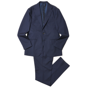 GIANFRANCO BOMMEZZADRI(ジャンフランコ ボメザドリ)<br>ウールトロピカルソリッド3B1プリーツスーツ FJ512112+1SK21/E6119D Fascia A13 17131200027