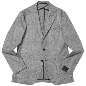 TAGLIATORE(タリアトーレ)<br>MONTECARLOモンテカルロ SUPER100'sウールフランネルグレンチェック2Bジャケット 1SMC22K/070097 17032003054
