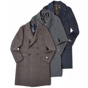 Belvest(ベルベスト)<br>ウールフランネルダブルチェスターフィールドコート PT11DBA-9300 14132200020