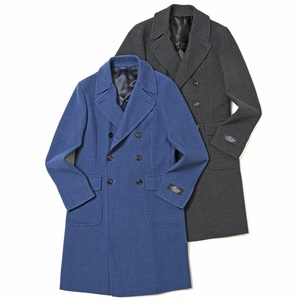 Belvest(ベルベスト)<br>SUPER180'sウールフランネルダブルチェスターフィールドコート PT11DBA-9334 14132201020