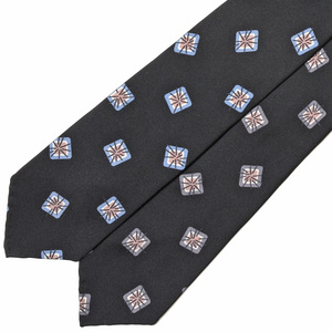 Stefano Cau(ステファノ カウ)<br>シルクツイルスクエアプリントスフォデラートタイ 3310 18232208027