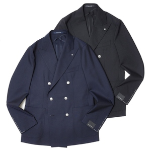 TAGLIATORE(タリアトーレ)<br>MONTECARLOモンテカルロハイツイストウール6Bダブルブレザー 1SMC20K/150143 17041007054