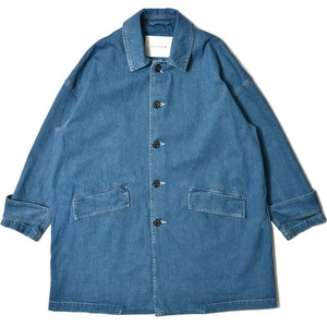 MACKINTOSH(マッキントッシュ)<br>HUMBIEハンビー ヴィンテージウォッシュジャパンデニムオーバーサイズドバルカラーコート G241ND1011COZG 14141001005