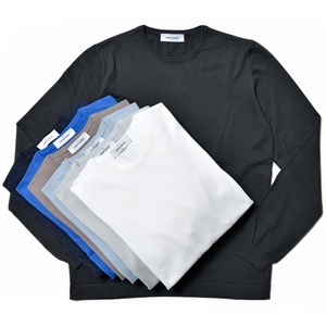 GRAN SASSO(グランサッソ)<br>12ゲージソフトコットンクルーネックニット 58136/18120 16041001035