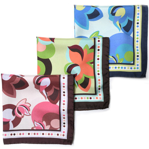 Stefano Cau(ステファノ カウ)<br>シルクツイルボタニカルプリントチーフ S3263 18641200027