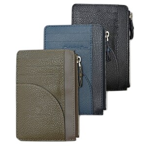 JEAN ROUSSEAU(ジャンルソー)<br>グレインレザー×ゴートレザースマートウォレット 6744 19041008093