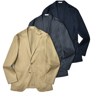 BOGLIOLI(ボリオリ)<br>EMPTY JACKETエンプティジャケット コットンホップサックジャージ2Bジャケット 0G0166/SB5024 17051000039