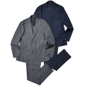 TAGLIATORE(タリアトーレ)<br>VESVIOヴェスビオ ウールトロピカル2B1プリーツスーツ 2SVF22B11/150153 17151000054