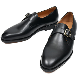 F.LLI Giacometti(フラテッリジャコメッティ)<br>カーフレザーシングルモンクストラップシューズ FG498 15051002057