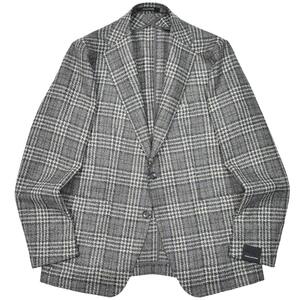 TAGLIATORE(タリアトーレ)<br>MONTECARLOモンテカルロ ウールナイロンブークレオーバーチェック2Bジャケット 1SMC22K/440022 17052009054