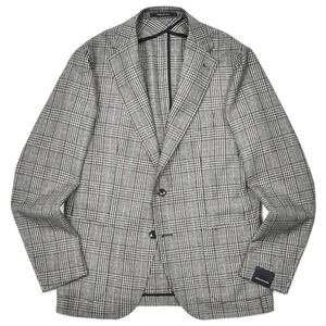 TAGLIATORE(タリアトーレ)<br>MONTECARLOモンテカルロ SUPER110'sウールライトツィードグレンチェック2Bジャケット 1SMC22K/440015 17052004054
