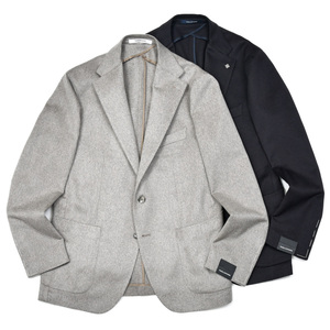 TAGLIATORE(タリアトーレ)<br>MONTECARLOモンテカルロ カシミアフランネル2Bジャケット 1SMC22K/220013 17052003054