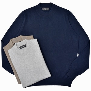 GRAN SASSO(グランサッソ)<br>12ゲージカシミアモックネックニット 55108/15590 16052012035