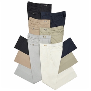 BERWICH(ベルウィッチ)<br>BERTOベルト ストレッチコットンツイル1プリーツバックシャーリングテーパードパンツ CK1790X 13061002039