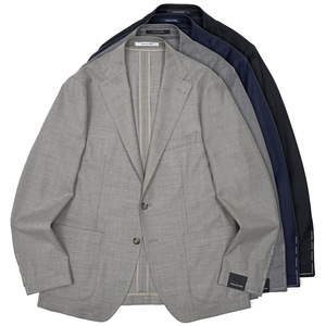 TAGLIATORE(タリアトーレ)<br>DAKARダカール SUPER110'sストレッチウールホップサック2Bジャケット 060069 17061004054