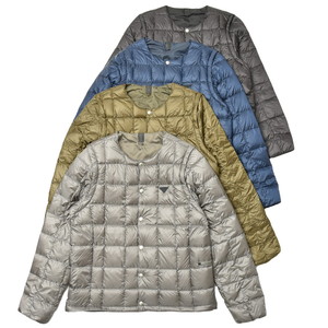 TAION EXTRA(タイオン エクストラ)<br>ナイロンクルーネックデタッチャブルインナーダウンジャケット EX04 14002401166