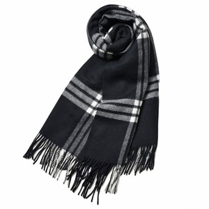 balcone THROW(バルコーネ スロー)<br>ALICE ウールカシミアダブルクロスビッグチェックストール S17 18312403174