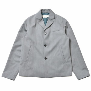 MARNI(マルニ)<br>ウールギャバジンシングルジャケット GUMU0067U0 UTW926 17012400138