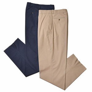 BERNARD ZINS(ベルナール ザンス)<br>WALLIS コットンツイル1インプリーツワイドパンツ 61484 13021400082