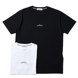 STONE ISLAND(ストーンアイランド)<br>コットンジャージークルーネックS/Sロゴカットソー 76152NS94 【2022ss】12121401109